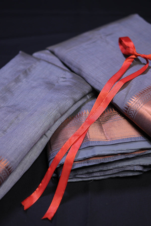 Tussar Silk Saree with Unique Zari Detailing -Traditional Occasions