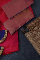 Luxurious Handwoven Kanchipuram Bridal Saree - Pure Silk & Rich Pallu