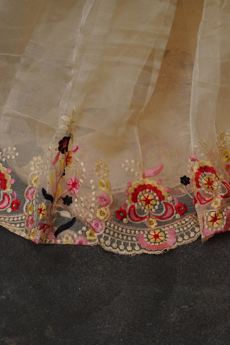 Premium Organza Silk Saree With Fully stitched Satin Bangalori Silk Blouse