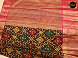 Banarasi Handloom Saree With all Over Zari Butta