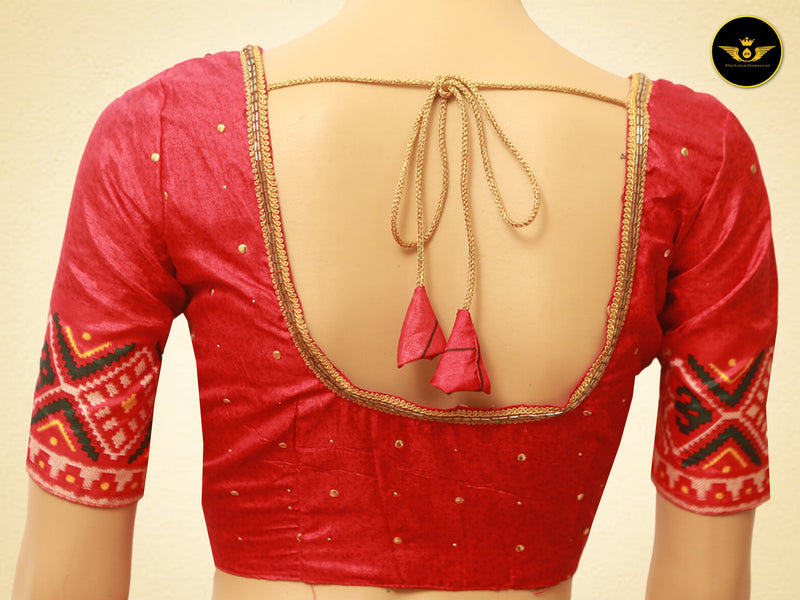 Soft Silk Patola Saree: Striking Blend of Tradition & Elegance by JCS Fashion