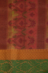 Luxurious Semi Dupion Silk Saree with Rich Adornments