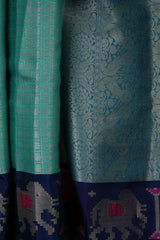 Luxurious Banarasi Tissue Saree with Chic Jacquard Blouse
