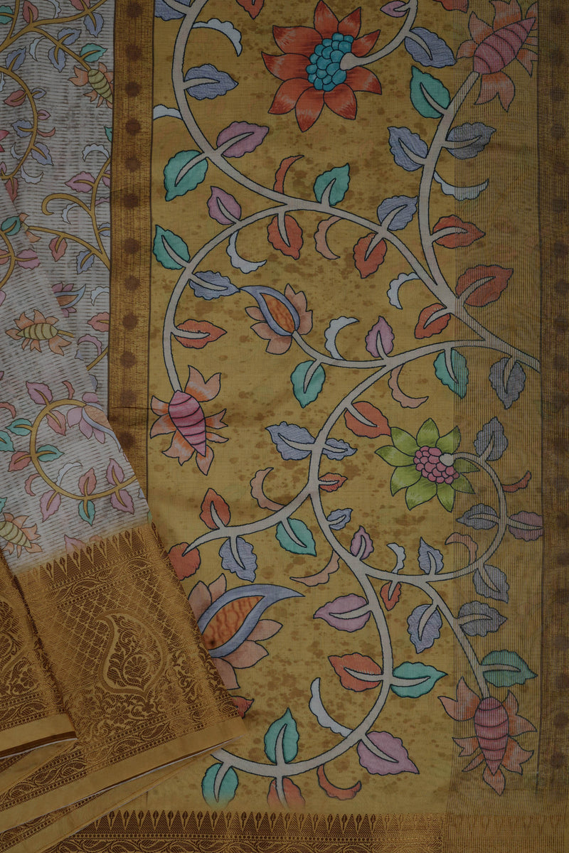 Experience Traditional Elegance with Comfortable Semi Chanderi Silk