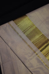 Traditional Kerala Cotton Dhoti, Veshti with gold Zari by JCSFashions - Elegance & Comfort