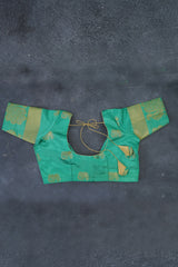 Elegant Semi Tusser Saree embellished with Elephant Motifs
