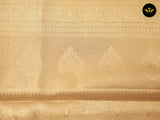 Kanchipuram Semi-Bridal Saree with Dazzling Zari Work throughout