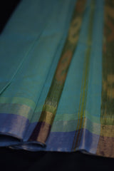 Pure Cotton Saree with Timeless Pochampally Design & Matching Blouse