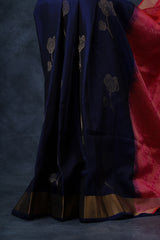 Luxurious Handwoven Kanchipuram Bridal Saree - Pure Silk & Rich Pallu