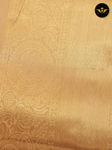 Kanchipuram Semi-Bridal Saree with Dazzling Zari Work throughout