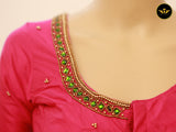 Aari & Zardosi Work Blouse - Elevate Your Elegance at JCSFashions