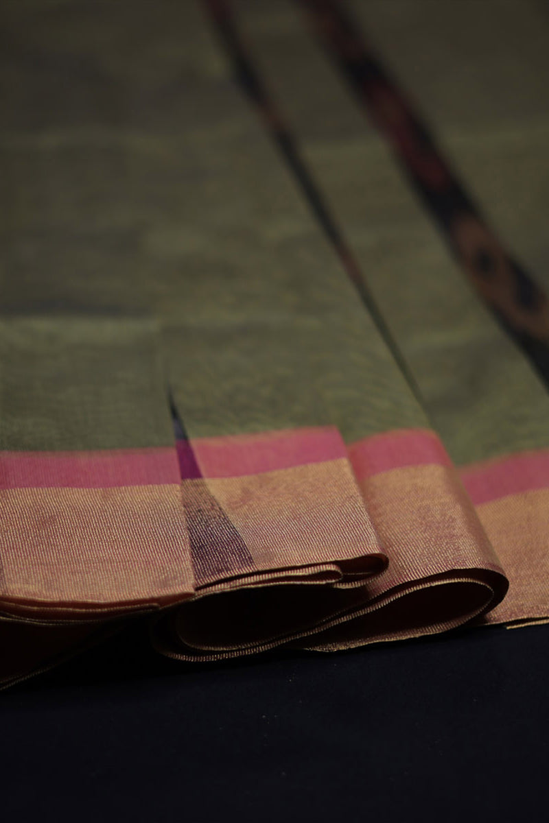 Traditional Madurai Silk Cotton Handloom Saree