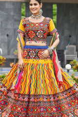 Designer Party Wear Chaniya Choli in Stunning Yellow