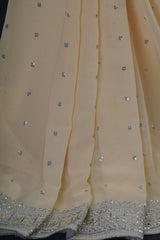 Luxurious Party-Ready Georgette Saree with Elegant Sequins Work