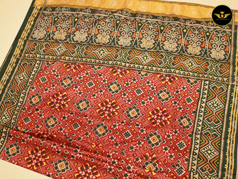 Experience Pure Elegance with Soft Silk Patola Saree