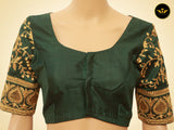 Art Silk Sarees With Embroidery Pattern Blouse