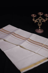 Men's Deluxe Kerala Cotton Dhoti: Tradition Meets Modern Elegance