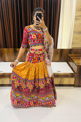 Elegant Traditional Chaniya Choli - In Mesmerizing Yellow