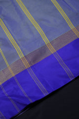 Elegance Semi-Silk Saree with Zari Details & Blouse Material