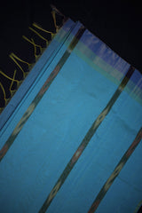 Pure Cotton Saree with Timeless Pochampally Design & Matching Blouse
