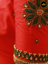 Luxe Handwork Thread & Stone Blouse - Size 38, Shop at JCSFashions