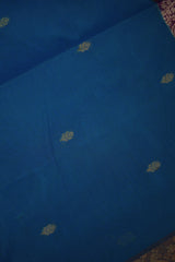 Timeless Elegance: 100% Cotton 9-Yard Saree with Line Pallu