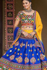 Designer Party Wear Chaniya Choli in Eye catching Blue