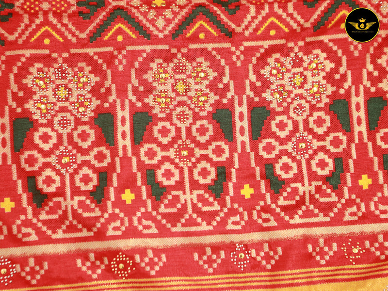 Soft Silk Patola Saree: Striking Blend of Tradition & Elegance by JCS Fashion