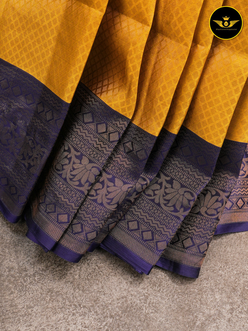 Hand Woven Jari Pure Kanchipuram Soft Silk Saree