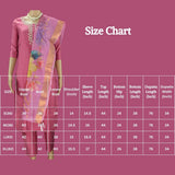 Soft Pink Roman Silk 3-Piece Salwar Kameez Set with Aari & Pearl Neck Embroidery and Organza Digital Dupatta Kurti JCS Fashions