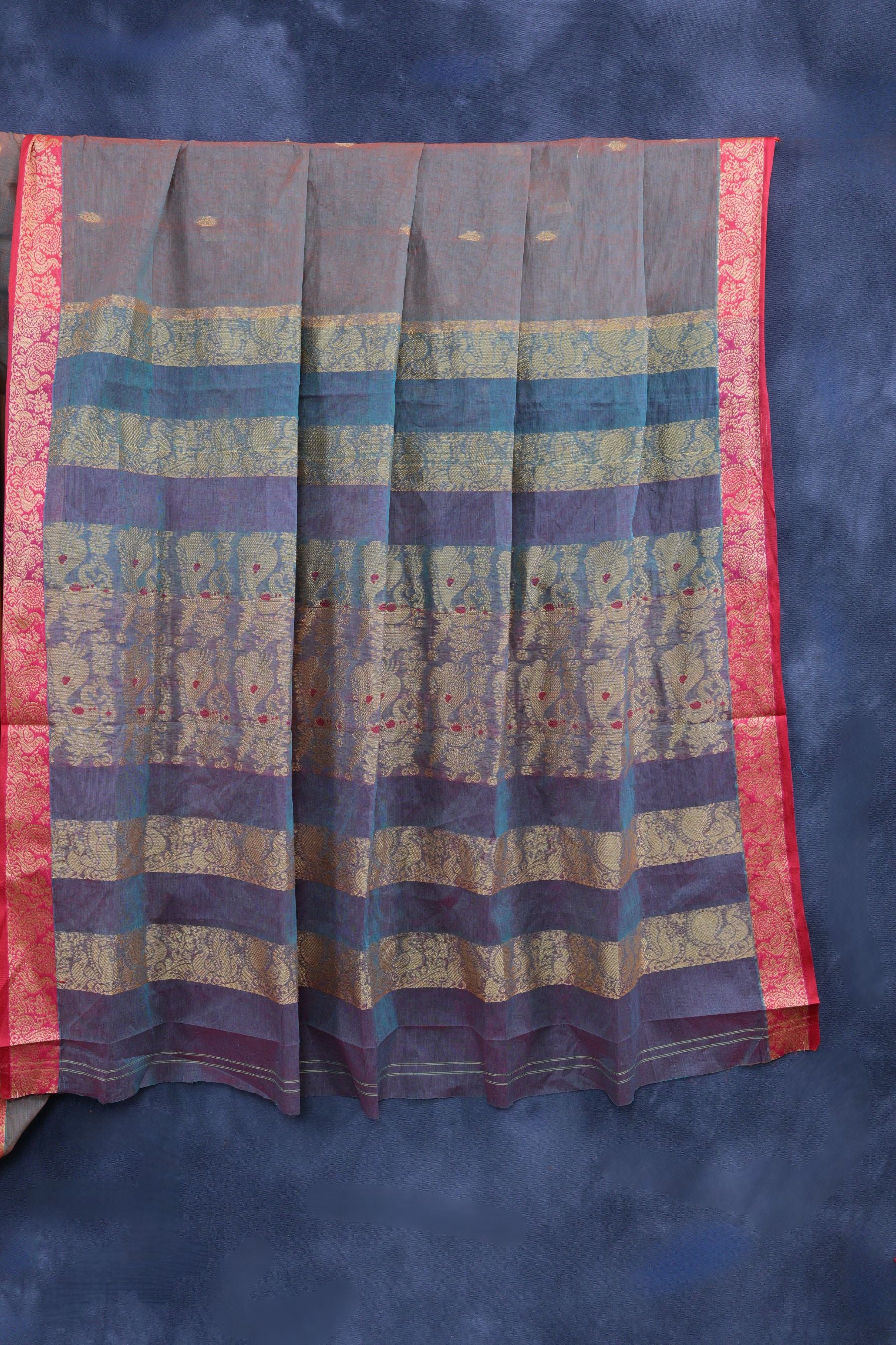 Graceful 6.75 Yard Cotton Saree - Elegance & Traditional Craftsmanship Saree JCS Fashions