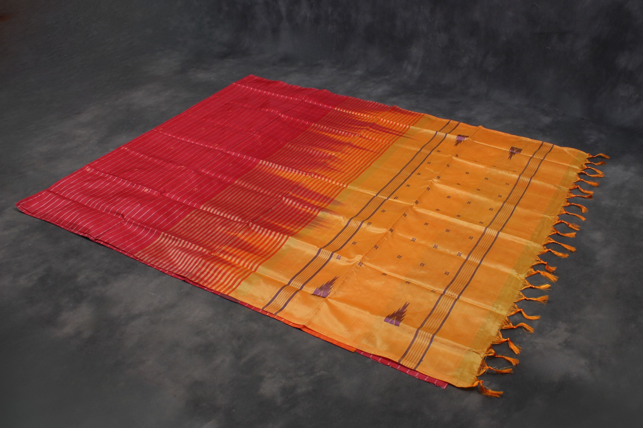 Eco-Friendly Banana Pith Saree: Traditional Indian Elegance by JCSFashions Saree JCS Fashions