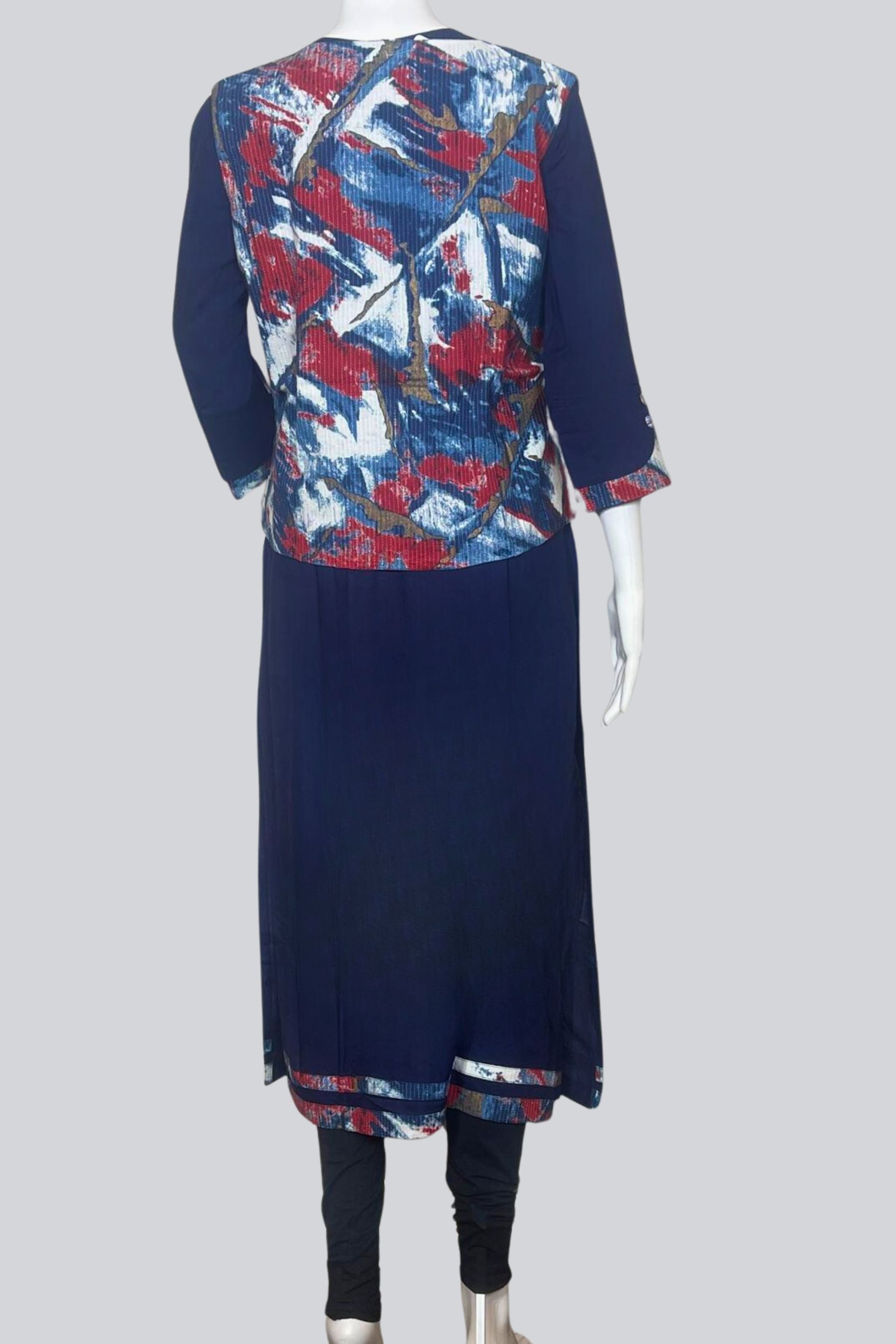 Modern Elegance Rayon Kurti With Short Overcoat |JCS Fashion KURTI JCS Fashions