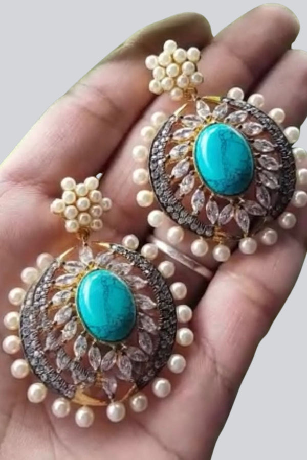 JCS Fashions Kundan Earrings - Timeless Elegance for Every Occasion