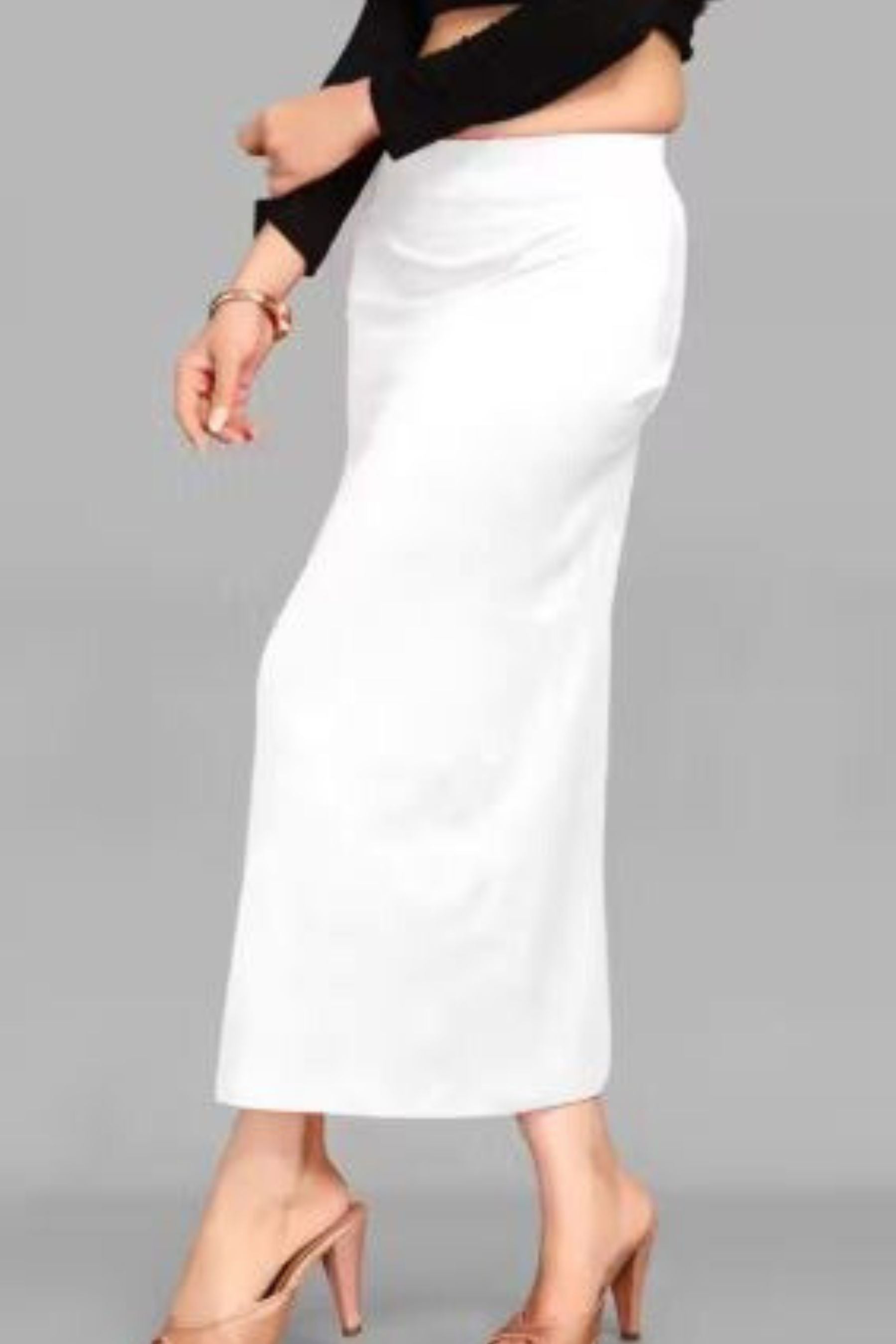 Elegant Inskirt Shapewear Petticoat with Chic Side Cut - Perfect Fit Inskirt JCS Fashions