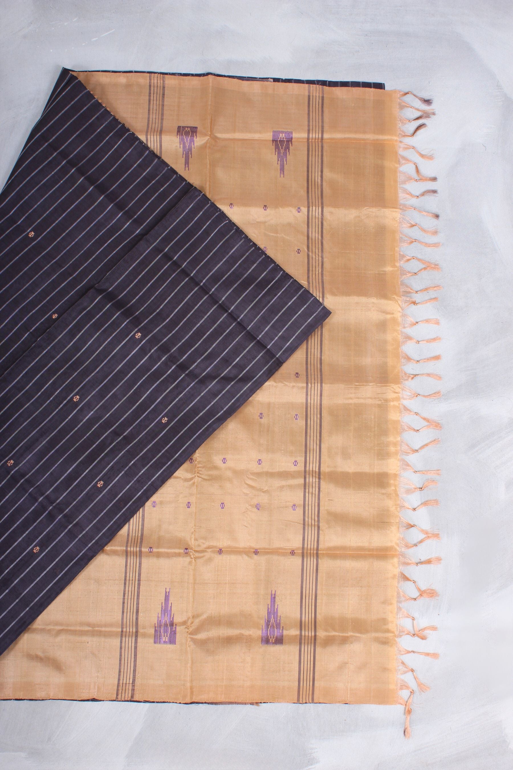 Organic Banana Pith Saree by JCSFashions -Traditional Elegance Redefined Saree JCS Fashions