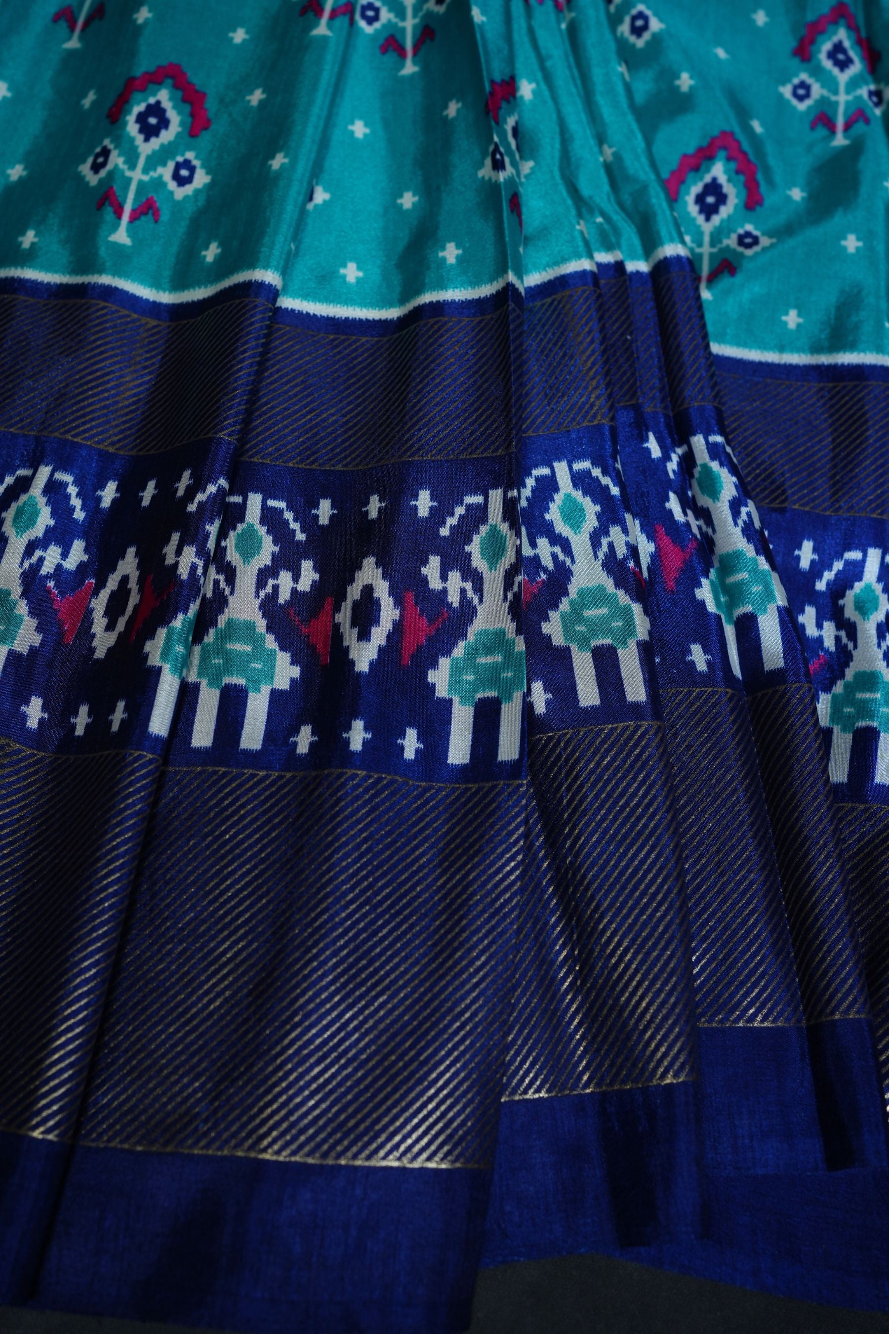 Dola Silk Banita Saree with Mulberry Silk Blouse - Timeless Elegance Saree JCS Fashions