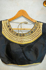 Banarasi Chic: High-Demand Embroidered Readymade Blouse by JCSFashions