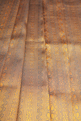 Kanchipuram Semi-Silk Saree with Rising Border & Stitched Blouse - View 2 - JCS Fashions