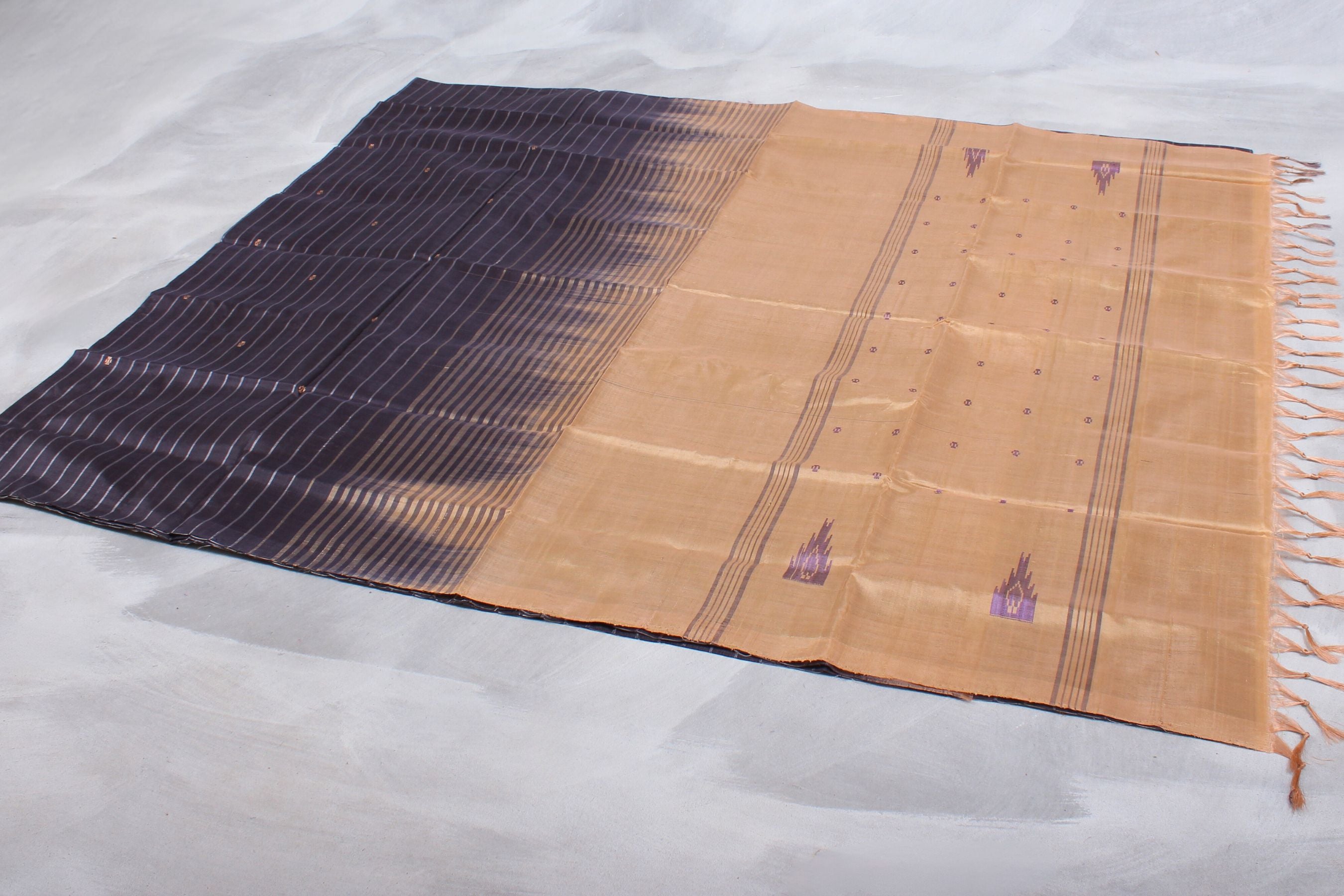 Organic Banana Pith Saree by JCSFashions -Traditional Elegance Redefined Saree JCS Fashions