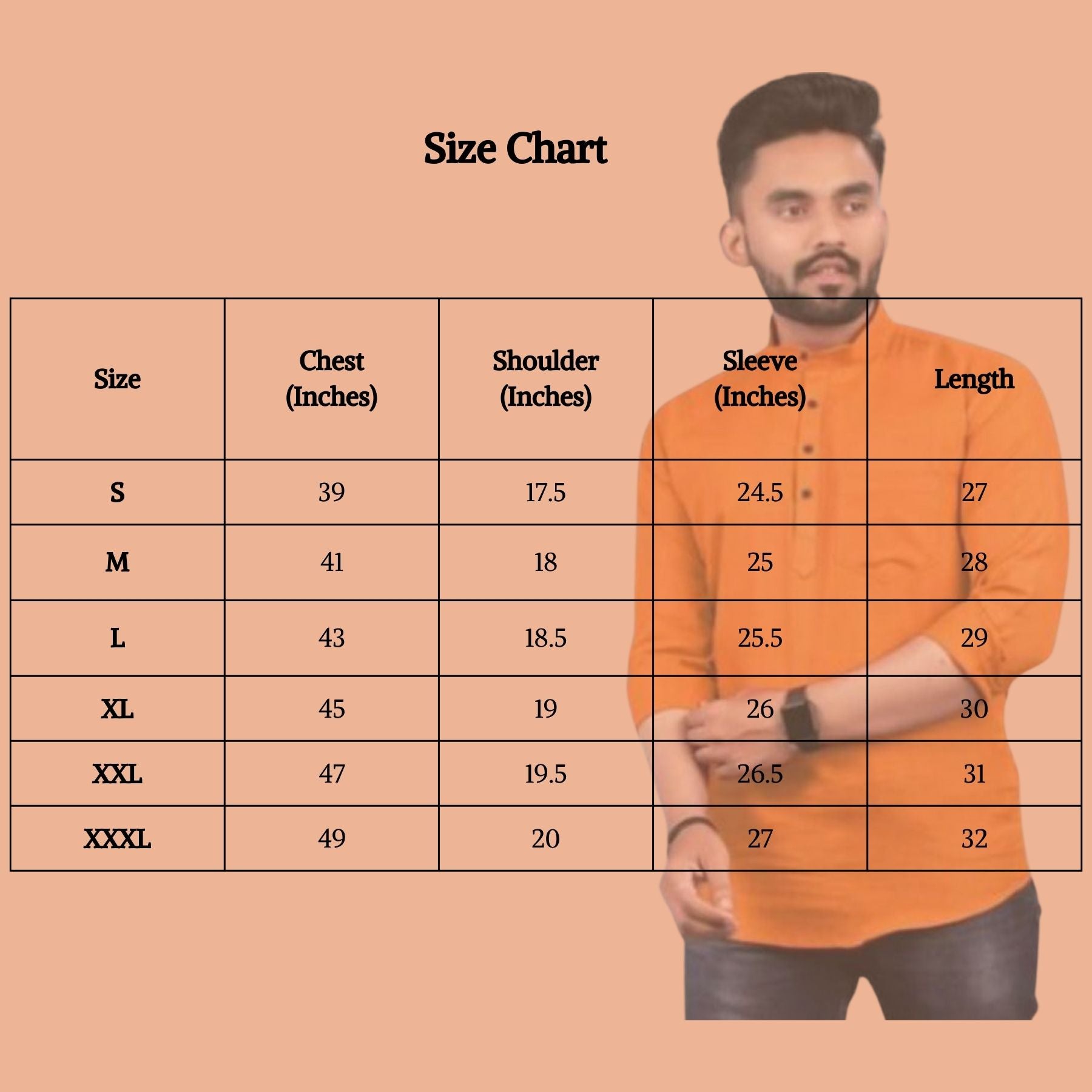 Men's Chic Short Kurta - Trendy Partywear and Perfect for Modern Wardrobe Men JCS Fashions