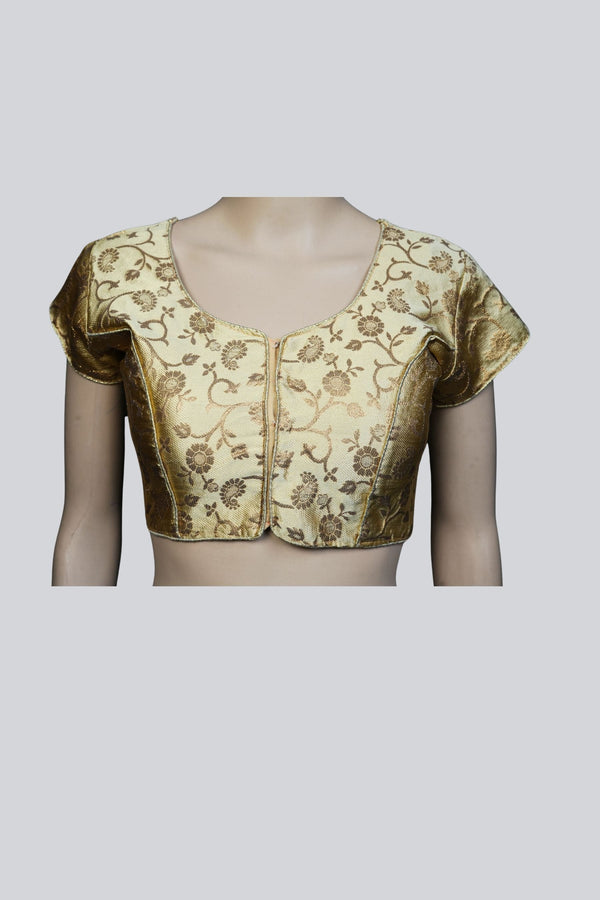 Luxe Threads: Elevate Your Style with JCSFashions' Brocade Blouse