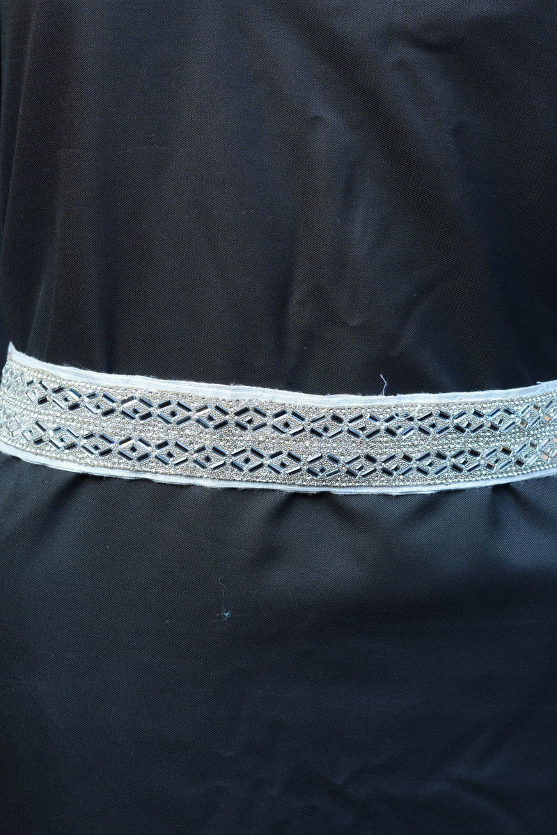 White Stone-Embellished Hip Belt - Elevate Your Style with JCSFashions