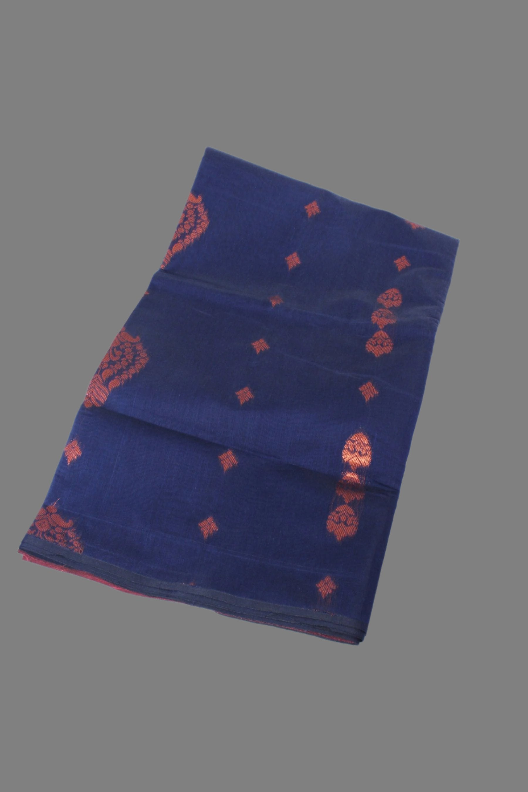Exquisite Pure Silk-Cotton Saree: Lightweight Elegance with Large Motifs Saree JCS Fashions