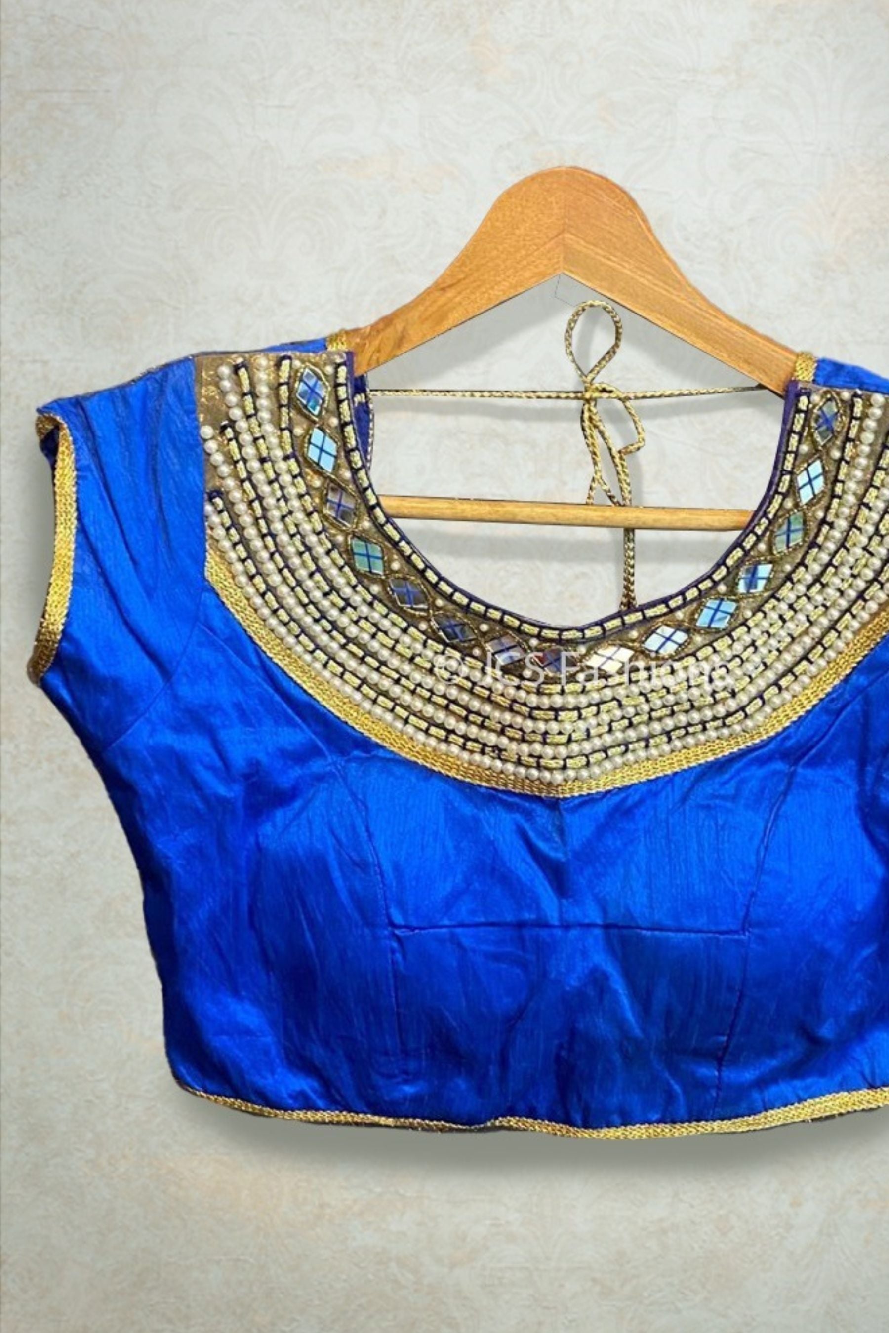 Banarasi Bliss: Ready-to-Wear Embroidered Blouse | High Demand Blouse JCS Fashions