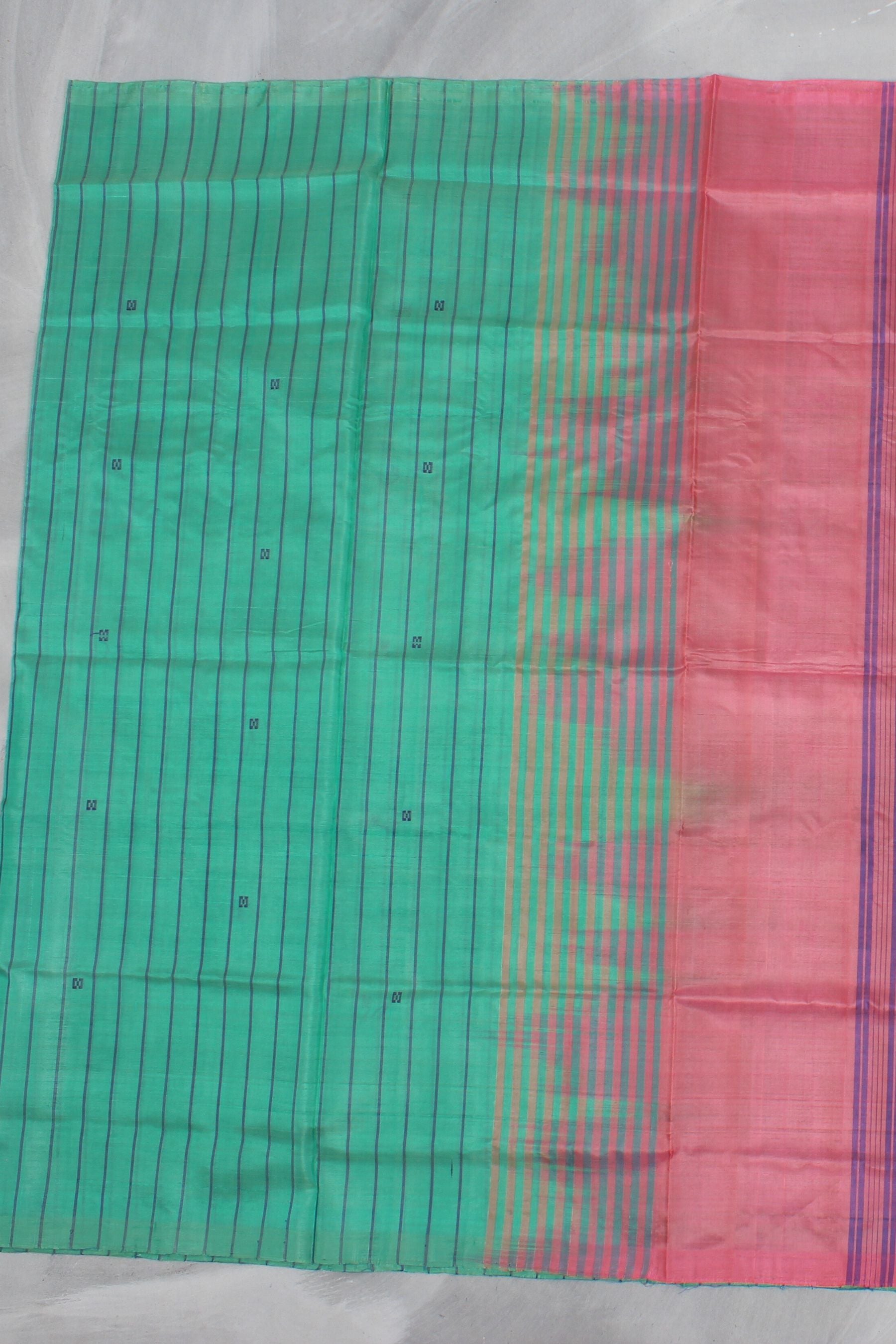 Handwoven Banana Pith Saree - Graceful Sustainable Fashion by JCSFashions Saree JCS Fashions