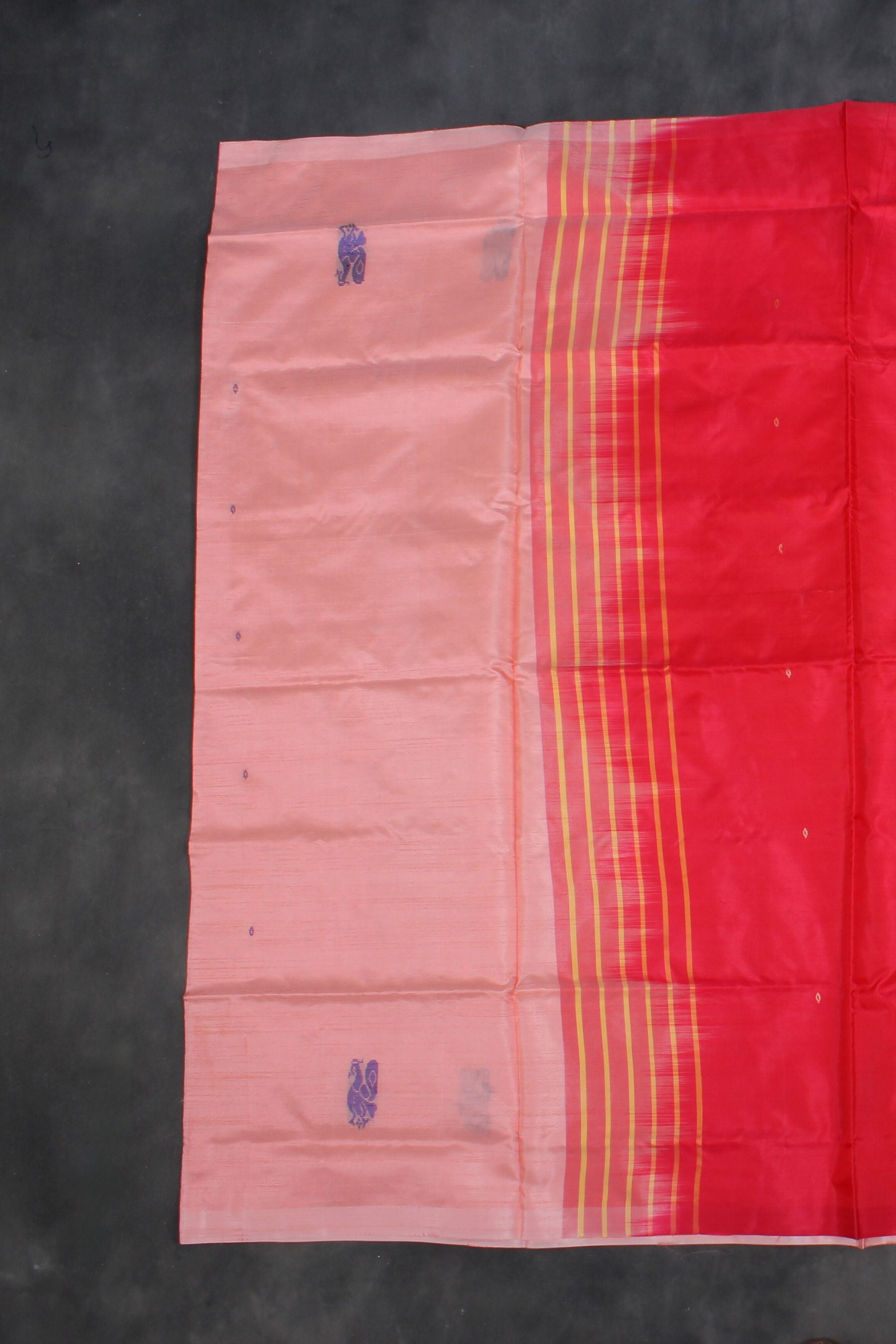 Eco-Chic Handwoven Banana Pith Saree - Timeless Style by JCSFashions Saree JCS Fashions