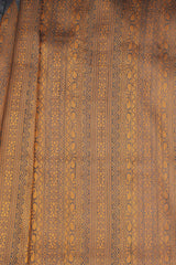 Kanchipuram Semi-Silk Saree with Rising Border & Stitched Blouse - View 3 - JCS Fashions