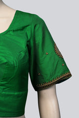 Indian Tradition Aari Work Bridal Blouse For Women
