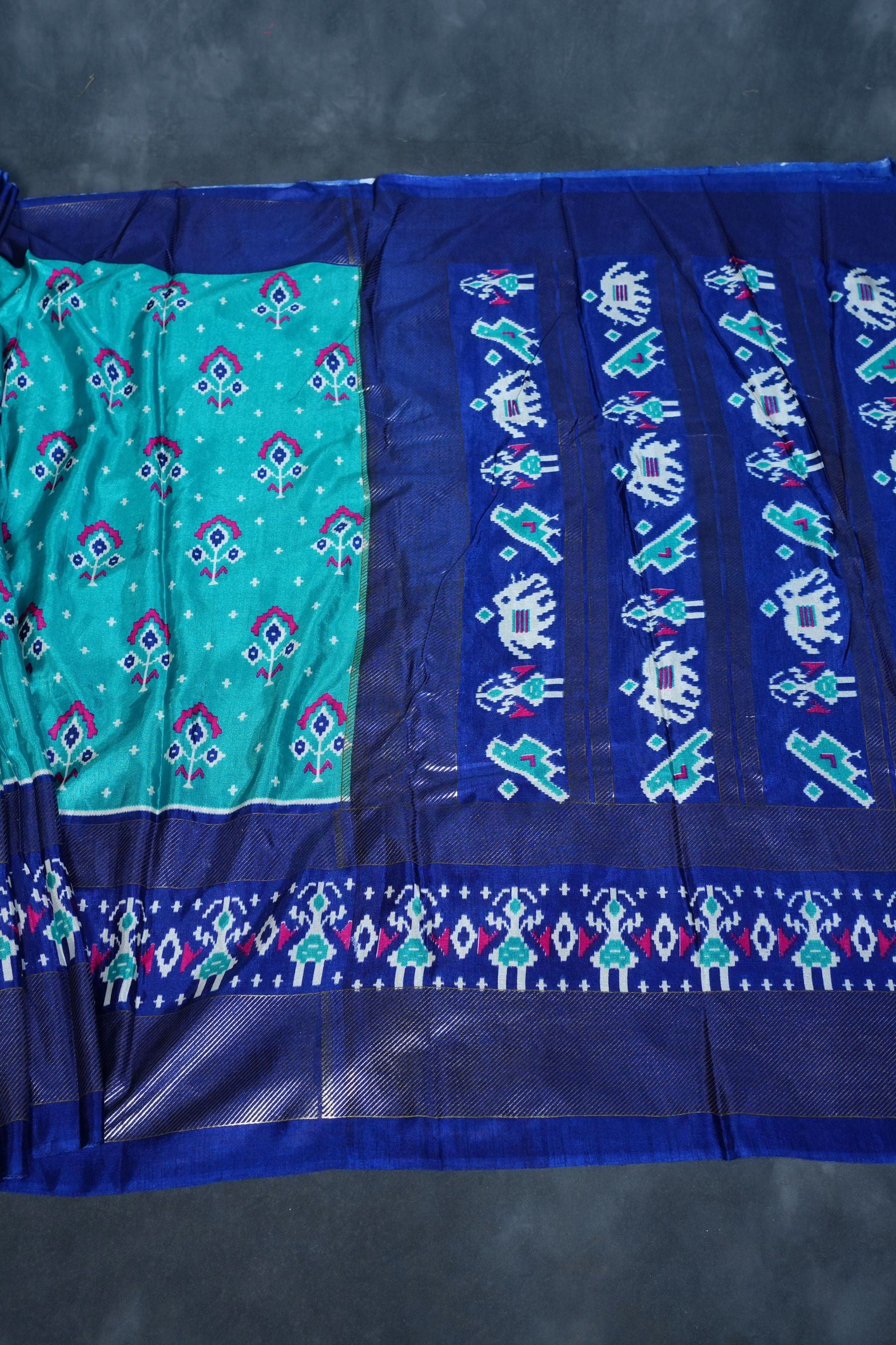 Dola Silk Banita Saree with Mulberry Silk Blouse - Timeless Elegance Saree JCS Fashions